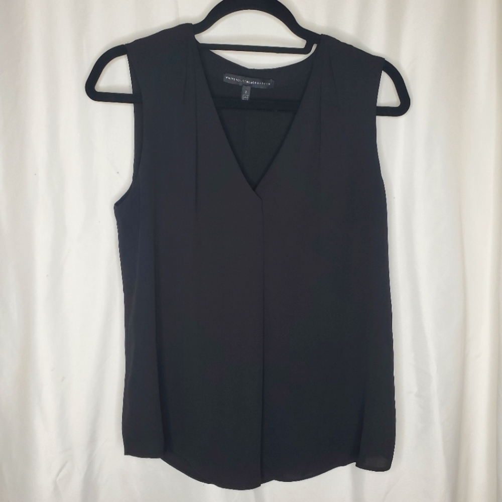 White House Black Market sleeveless blouse size 2 NWT